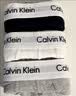 Calvin Klein內衣【七夕禮物吳晗同款】男士三條裝ck低腰棉質透氣防夾臀內褲男 NP2765ORSS-藏青/太空黑/碳灰 3條 M 曬單實拍圖
