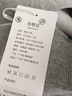 TEEK寬松連帽衛衣男士開衫外套 2026春秋季夾克青少年純棉高檔上衣服 ME881灰色 M 曬單實拍圖