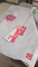 名創優品（MINISO）牛仔褲男款直筒美式高街長褲青少年寬松闊腿褲男百搭高級感休閑褲 淺藍色 XL /180(體重130-150斤) 曬單實拍圖