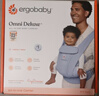 ERGObaby美國二狗嬰兒背帶透氣前抱出行外出腰凳省力解放雙手Deluxe寧靜藍 曬單實拍圖