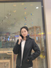 雅鹿加絨外套女男韓版小個(gè)子短款防風(fēng)保暖風(fēng)衣ins休閑單層登山?jīng)_鋒衣 9930S曜石黑-女【純色】 M 曬單實(shí)拍圖
