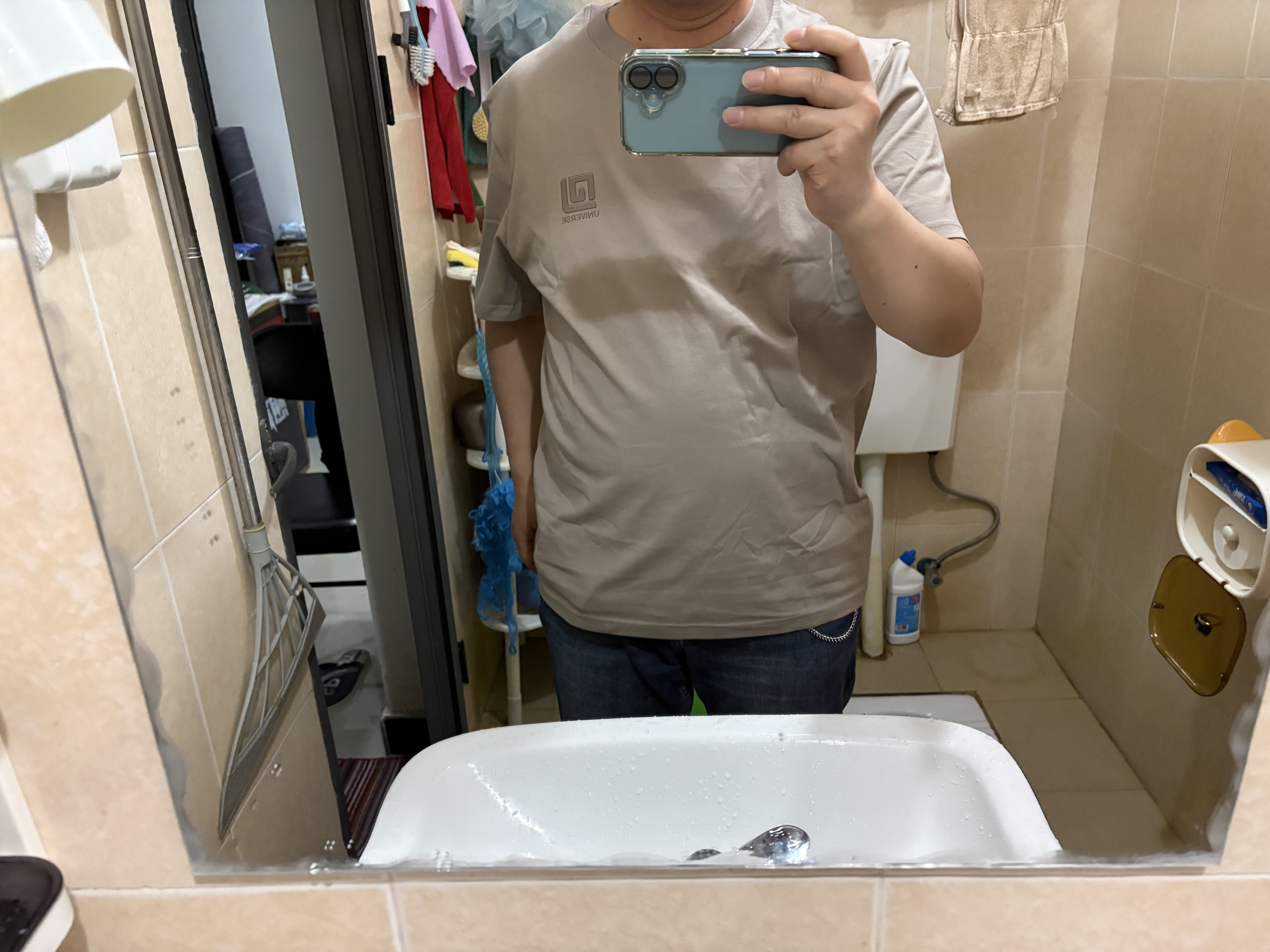 JEANSWEST LIFE真維斯長袖t恤男春秋款純棉寬松內搭打底衫日系休閑體恤上衣男款 曬單實拍圖