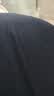 尚都比拉修身顯瘦純棉T恤女夏季設計感不規(guī)則短袖氣質上衣 黑色 L 曬單實拍圖
