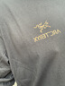 始祖鳥（ARC'TERYX）Kragg SL Cotton Bird Word Shirt SS 男子 棉質T恤 黑金 XL 曬單實拍圖