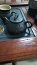 新款紫陶茶壺浮雕紫砂復(fù)古茶具手工高溫?zé)萍矣脛?chuàng)意商務(wù)泡茶辦公 紫陶騰龍駕霧茶壺 310ml 曬單實(shí)拍圖