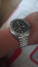 精G5號手表帶表鏈 鋼帶SNKN67J skx007 009光能戰將 機械表帶弧口 五珠 銀色 22mm 曬單實拍圖