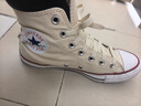 匡威（Converse）All Star夏季男女休閑板鞋高幫小白鞋奶霜白159484C 159484C 38 曬單實拍圖