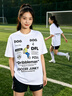 SOCCER JUNKY足球狗哈蘭德運動速干短袖男世界杯球星插畫C羅梅西印花T恤qz SJ24917黑色 梅老板-梅西 XL 曬單實拍圖