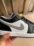 耐克（NIKE）Air Jordan 1 Low 男子AJ1影子灰低幫復古運動(dòng)鞋 553558-040 40 曬單實(shí)拍圖
