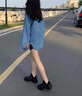 百麗圣步駝老爹鞋女休閑秋季透氣輕便運(yùn)動(dòng)鞋牛皮高顏值厚底運(yùn)動(dòng)鞋子 S731黑色(單鞋) 37 曬單實(shí)拍圖