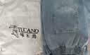 啄木鳥（TUCANO）牛仔褲男夏季褲子男薄款寬松直筒闊腿褲休閑百搭長褲 淺藍(lán) L 曬單實(shí)拍圖