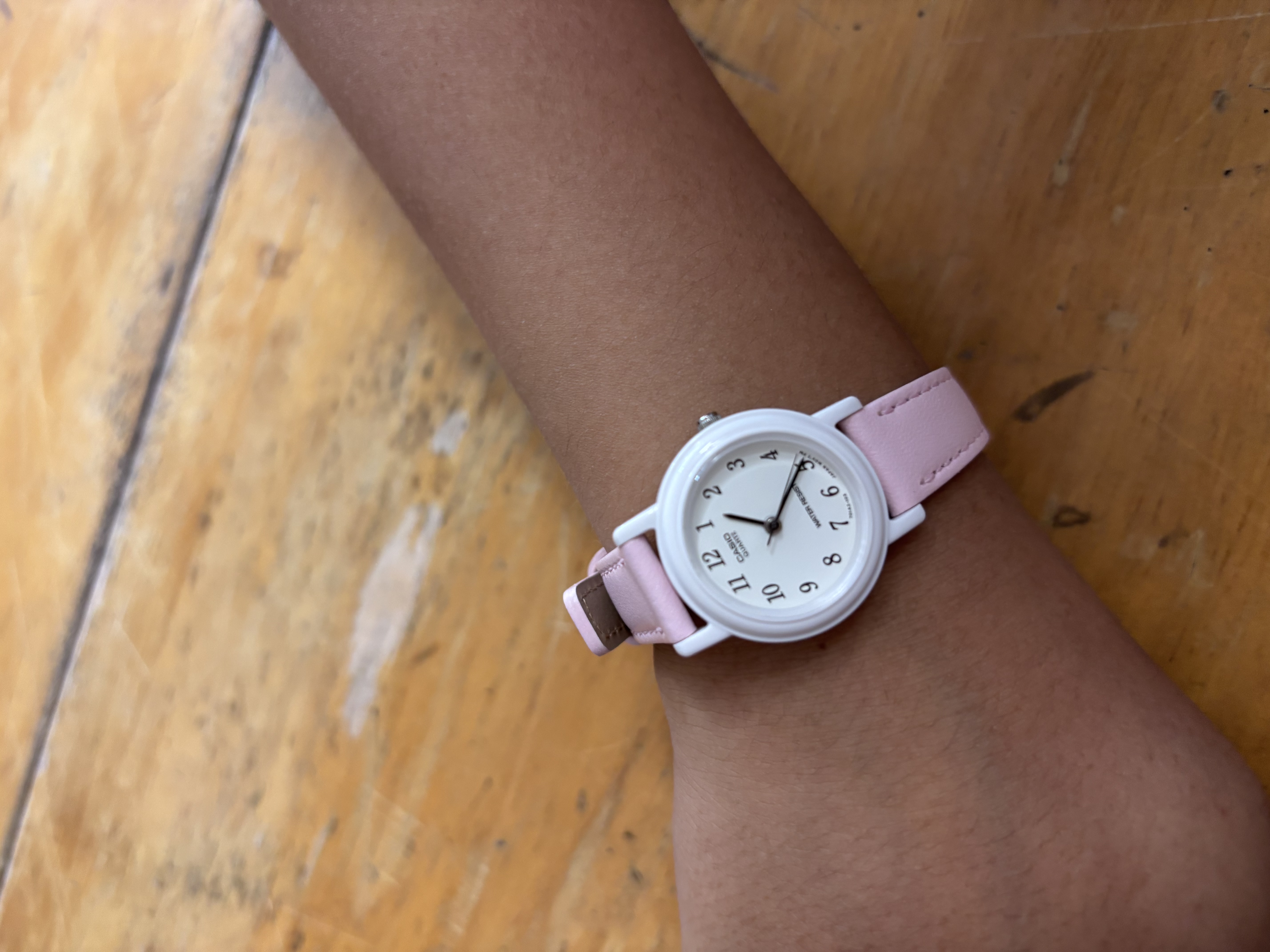 卡西歐（CASIO）學生手表 MQ24簡約耐用指針小黑表 高中生學生公務員考公考試表 （兒童款）LQ-139L-4B1 曬單實拍圖