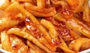 金甲吉金甲嶺雞蘿卜條湖南衡陽特產香辣即食下飯菜脆爽蘿卜干榨菜咸菜 雞蘿卜條300克*4瓶 微辣 曬單實拍圖