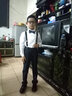 衣諾坊 兒童禮服套裝校服 小學(xué)生主持人花童 大合唱演出服 兒童演出禮服 藏青男:長(cháng)袖+長(cháng)褲+背帶+藍領(lǐng)結 120 (建議體重：33-42斤) 曬單實(shí)拍圖
