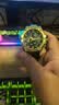 卡西歐（CASIO）【手表禮物】男表G-SHOCK鋼鐵堅韌之心太陽能藍(lán)牙潮流運動電子表 GST-B100GB-1A9致勝新黑金 曬單實拍圖