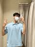 安踏（ANTA）冰絲速干polo衫短袖男t恤2026年夏季款休閑運(yùn)動服男士薄款健身服 展翅藍(lán)-7 (冰絲速干) L /175 適合120-140斤 曬單實(shí)拍圖