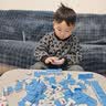 GERTHRON德國數字拼音麻將兒童款3-6歲男女孩早教益智成長周歲生日禮物 粉色【數字拼音組合】144數字+88拼音麻將 【數字+拼音貼紙+懲罰轉盤+骰子+收納袋】 曬單實拍圖