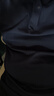 金林德伯格（J.Lindeberg）商場同款夏新款男士吸濕速干修身運動翻領T恤POLO衫52613Z031 N10深空藍 XL 曬單實拍圖