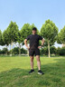 迪桑特（DESCENTE）TRAINING系列男士ACTIVE吸濕速干圓領短袖針織衫 BK-黑色 L (175/96A) 曬單實拍圖