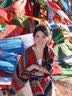 鉑吶苓披肩 波西米亞民族風(fēng)絲巾圍巾披風(fēng)斗篷川西云南新疆西北旅游穿搭 條紋撞色披肩 曬單實(shí)拍圖