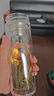 富光拾喜雙層玻璃水杯便攜家用茶杯男女士商務辦公帶過濾杯子320ml 本色 曬單實拍圖