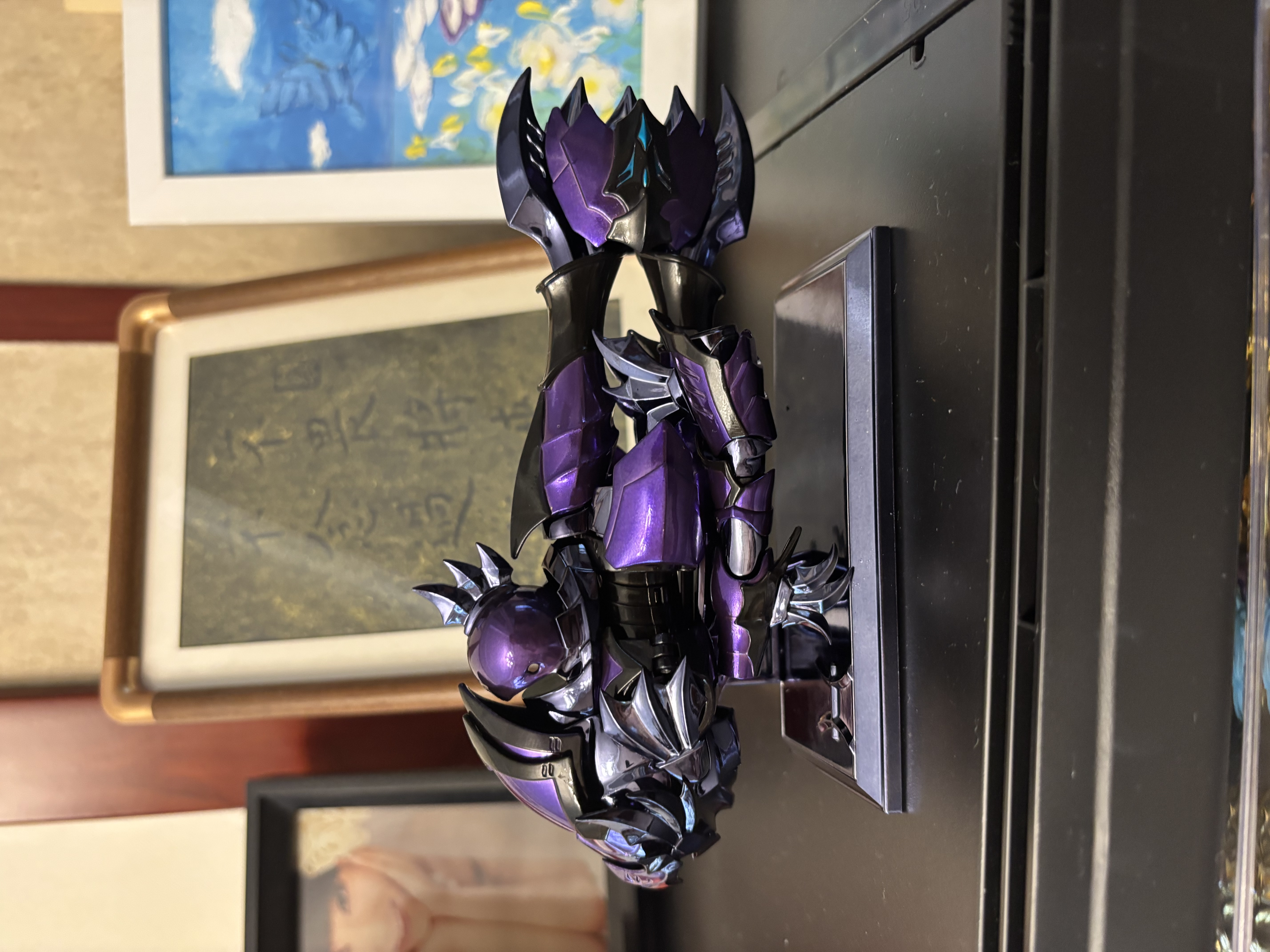 萬代（BANDAI） 圣衣神話EX 黃金圣斗士 手辦模型玩具 18cm 冥雙魚座 阿布羅狄2.0 曬單實(shí)拍圖