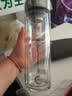 希諾（heenoor）官方旗艦店正品玻璃杯雙層男女士家用高檔泡茶杯透明隔熱車載水杯 【XN-9103K】-純鈦部件410ml 曬單實拍圖