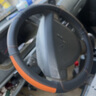 夢奇 五菱方向盤套頭層牛皮宏光S S1 S3五菱榮光V之光小卡真牛皮專用汽車把套四季通用 B款咖--專用于五菱系列-頭層牛皮粗紋 曬單實拍圖