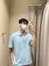 安踏（ANTA）冰絲速干polo衫短袖男t恤2026年夏季款休閑運(yùn)動服男士薄款健身服 展翅藍(lán)-7 (冰絲速干) L /175 適合120-140斤 曬單實(shí)拍圖