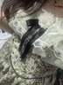 LULUALWAYS華服系列-窈窕淑女25夏季新款法式復古公主露肩連衣裙 綠色 XL 曬單實拍圖
