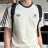 阿迪達斯（adidas）世界杯球衣男DFBOGTEE德國足球國家隊系列運動短袖T恤 KG5098S 曬單實拍圖