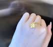 中國(guó)黃金（CHINA GOLD）足金四葉草吊墜女款幸運(yùn)草黃金項(xiàng)鏈掛墜七夕情人節(jié)禮物送女友老婆 【今/次日達(dá)】四葉草吊墜【贈(zèng)銀鍍金鏈】約0.3g 曬單實(shí)拍圖