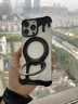 派凡【液態(tài)金屬殼】適用蘋(píng)果iPhone15promax手機(jī)殼無(wú)邊框異形鏤空散熱帶磁吸旋轉(zhuǎn)支架裸感四角防摔新款 黑色【一鍵組裝/鏤空散熱/磁吸旋轉(zhuǎn)支架/氣囊防摔】 蘋(píng)果15pro 曬單實(shí)拍圖