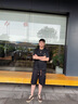 啄木鳥(niǎo)（TUCANO）休閑工裝短褲男2026新款夏季薄款純棉五分中褲加肥大碼胖子馬褲子 H33黑色 4XL 【建議175-200斤】 曬單實(shí)拍圖