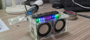 諾然 DIY套件 收音機組裝套件FM調頻電路板制作 單片機diy電子制作焊接練習散件 曬單實拍圖