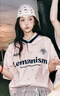 LEMANISM潮流波點短袖T恤2026新款男女同款夏季新款寬松印花 橙色 M 曬單實拍圖