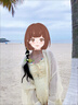 漣畫(huà)度假風(fēng)花邊連衣裙女2026夏季新款微胖大碼碎花吊帶裙子 開(kāi)衫+吊帶長(zhǎng)裙 兩件套 2XL 曬單實(shí)拍圖