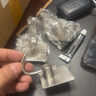 家英【3個(gè)裝】免打孔304不銹鋼掛鉤衛生間浴室粘鉤衣帽鉤衣服門(mén)后壁掛 加粗款三個(gè)裝 曬單實(shí)拍圖