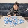 GERTHRON德國數字拼音麻將兒童款3-6歲男女孩早教益智成長周歲生日禮物 粉色【數字拼音組合】144數字+88拼音麻將 【數字+拼音貼紙+懲罰轉盤+骰子+收納袋】 曬單實拍圖