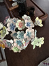 三彩熊33朵景德鎮陶瓷花束陶瓷花瓶永生花女生生日禮物七夕情人節禮物女 曬單實拍圖
