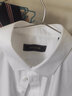雅戈爾（YOUNGOR）短袖襯衫男200支全棉白色免燙襯衫舒適透氣抗皺易打理新品 VSTP129811BFY白色 39 曬單實(shí)拍圖