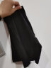 全棉时代女士安全裤防走光裤中腰三分打底裤超薄水光棉 黑色 160 实拍图
