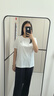 哈吉斯（HAZZYS）女裝 26夏季女士【3A抗菌】寬松簡約短袖T恤女ASTSE0DBX52 曬單實拍圖