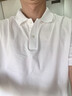 拇指白小T【三防POLO衫】水光魔術短袖男士純棉舒適翻領上衣 皓白 XL 曬單實拍圖