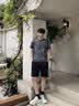 浪莎男士睡衣夏季質(zhì)感薄款短袖家居服夏天休閑寬松運(yùn)動(dòng)冰感套裝可外穿 曬單實(shí)拍圖