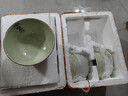 ARST雅誠德荷塘月色餐具碗具套裝家用喬遷高檔輕奢飯湯碗盤子高顏值組合送禮 5英寸藝佳高腳碗【6個裝】 曬單實拍圖