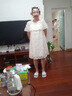 白鹿語女裝夏季今年最流行的衣服2026新款連衣裙木耳邊裙子 米杏色 S 曬單實拍圖