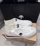 迪桑特（DESCENTE）【新色上市】男女CHRON TEMPO運動休閑薄底帆布鞋 D6231LSN25-男子-LG-淺灰色 40 曬單實拍圖