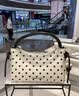CHARLES&KEITH26秋新品復古波點蝴蝶結手提斜挎包七夕禮物送女友CK2-30160255-B Cream奶白色 S 曬單實拍圖