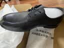 柒牌（SEVEN）男士正裝皮鞋高端真皮商務休閑男款鞋子軟底德比鞋S002 黑色 41 曬單實拍圖